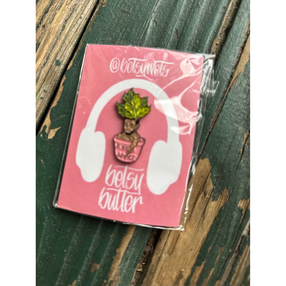 Betsy Butter Mandrake Drake Enamel Pin Hip Hop Wizard Mashup Accessory